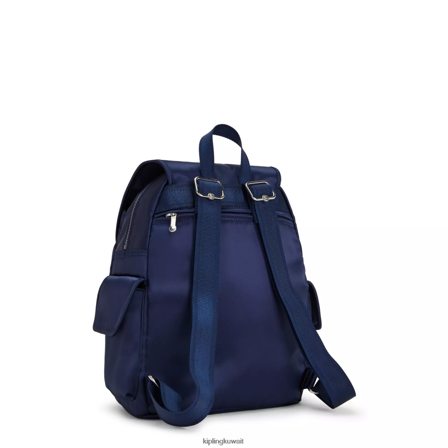 Kipling حقيبة ظهر صغيرة سيتي باك نحيف الأزرق الكوني ZR2RH379 حقائب ظهر صغيرة