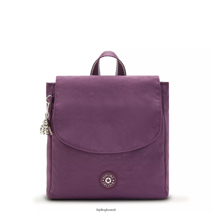 Kipling حقيبة ظهر صغيرة داني نحيف البرقوق اللانهائي ZR2RH394 حقائب ظهر الموضة