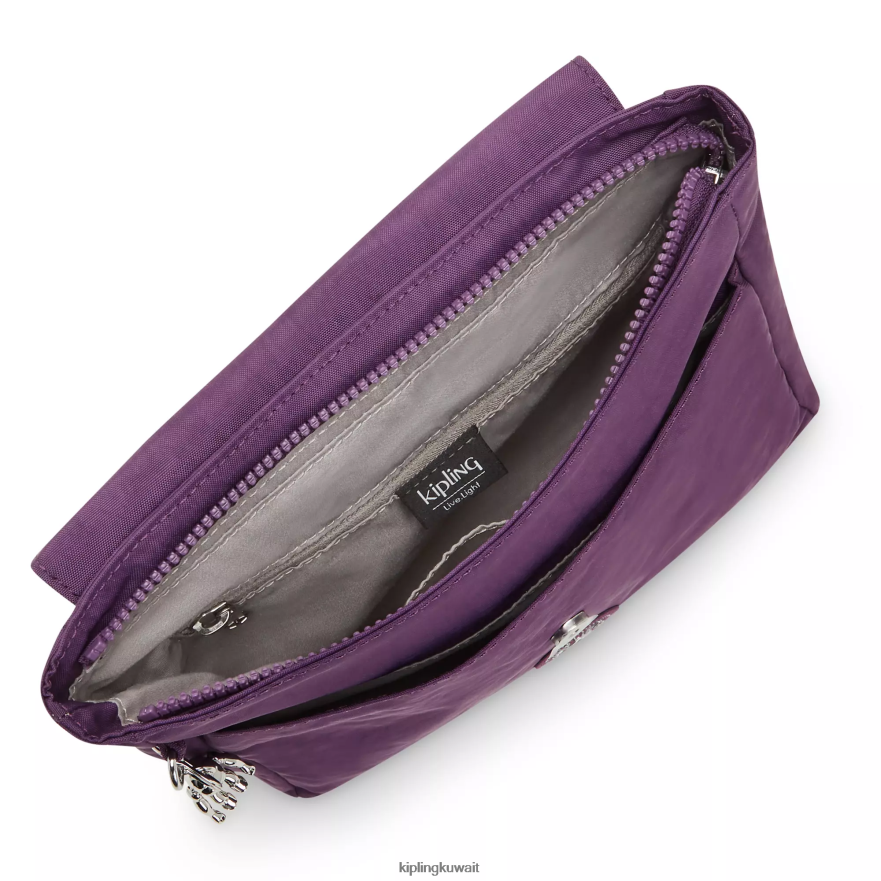 Kipling حقيبة ظهر صغيرة داني نحيف البرقوق اللانهائي ZR2RH394 حقائب ظهر الموضة