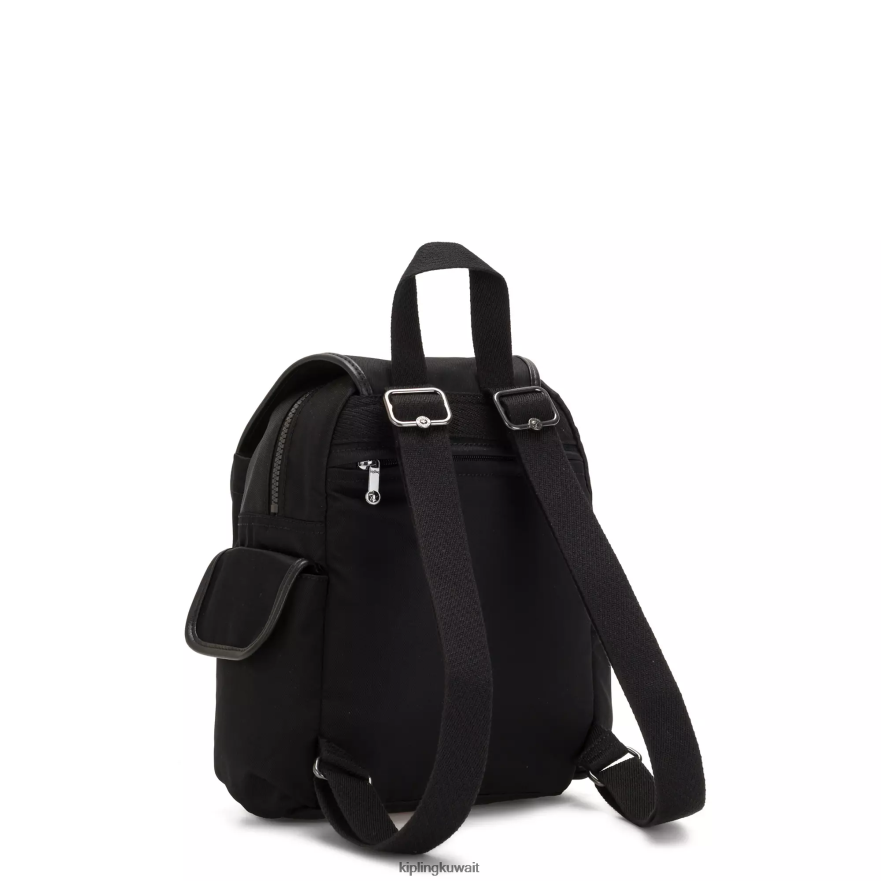 Kipling حقيبة ظهر صغيرة سيتي باك نحيف أسود غني ZR2RH395 أكياس صغيرة