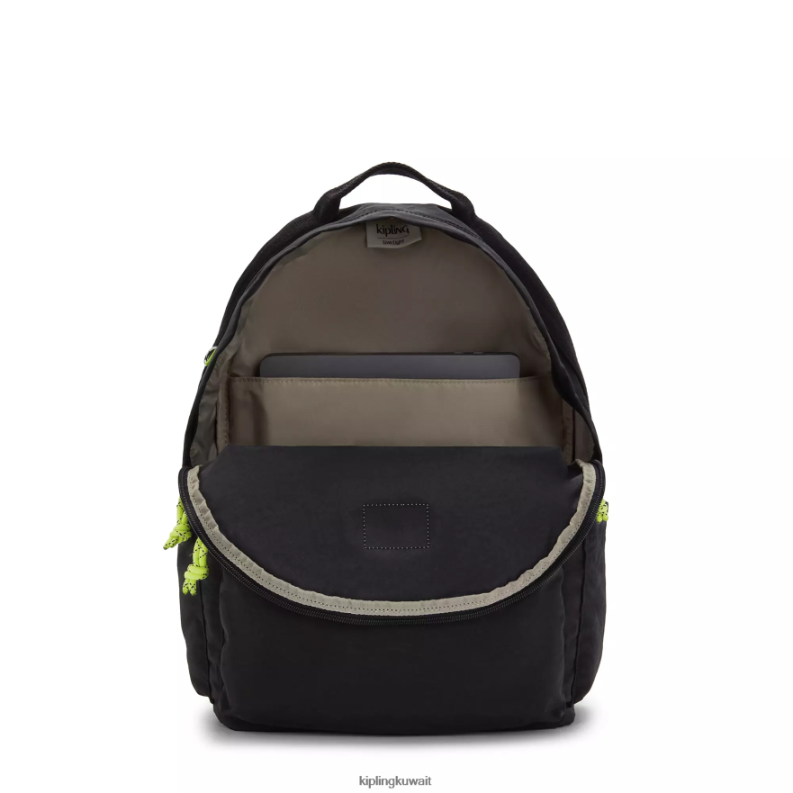 Kipling حقيبة كمبيوتر محمول كبيرة داميان نحيف الوادي الأسود ZR2RH399 حقائب ظهر للكمبيوتر المحمول