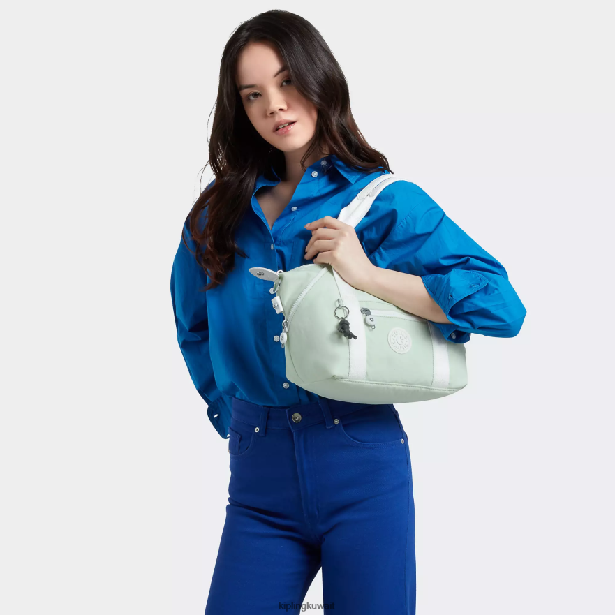 Kipling حقيبة كتف فنية صغيرة نحيف متجدد الهواء الأخضر ZR2RH39 حقائب الكتف