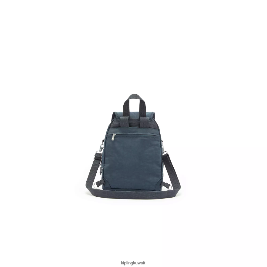 Kipling فايرفلاي يصل حقيبة ظهر قابلة للتحويل نحيف بلو بلو ZR2RH403 حقائب ظهر الموضة