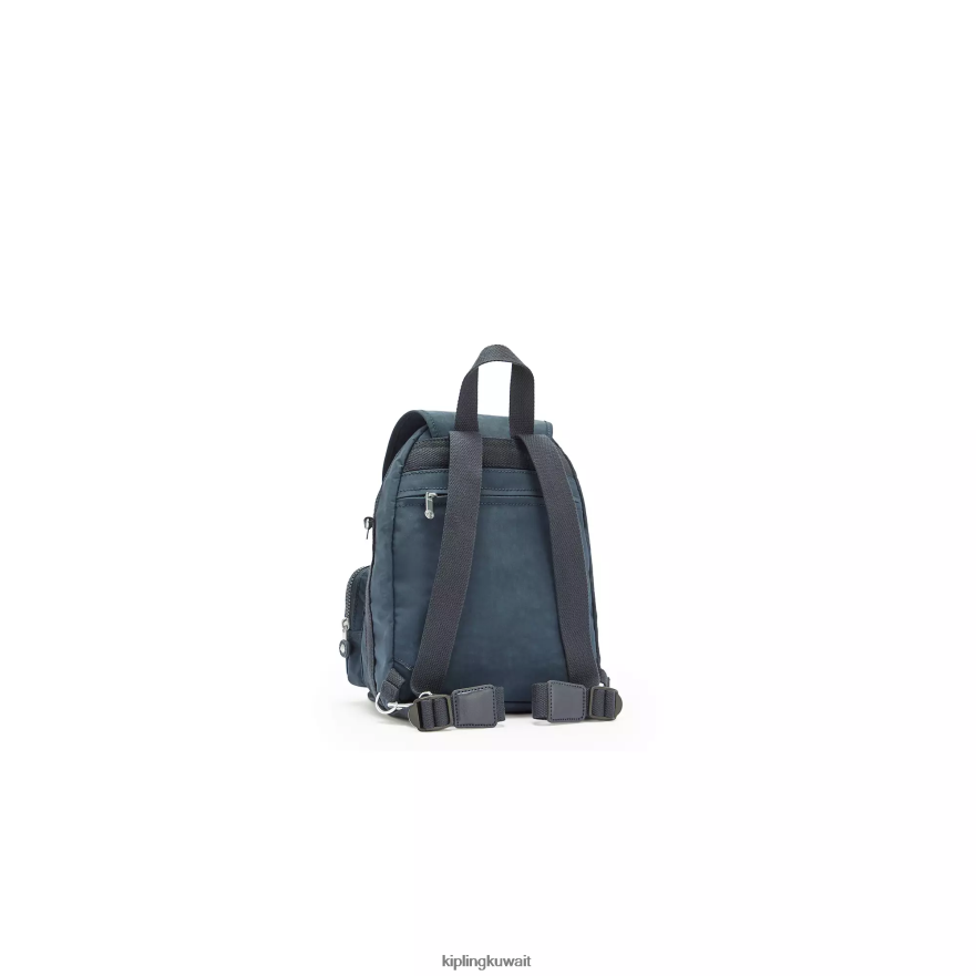Kipling فايرفلاي يصل حقيبة ظهر قابلة للتحويل نحيف بلو بلو ZR2RH403 حقائب ظهر الموضة