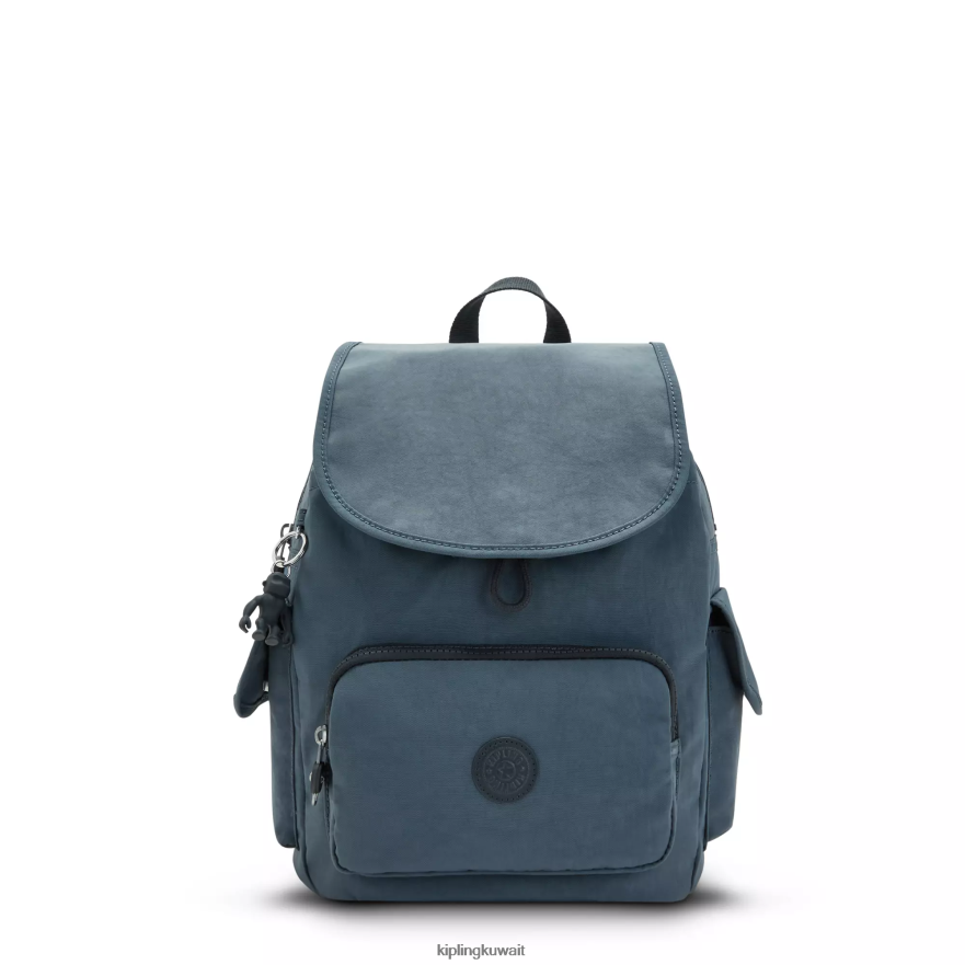 Kipling حقيبة ظهر صغيرة سيتي باك نحيف اللون الرمادي الليلي ZR2RH405 حقائب ظهر صغيرة