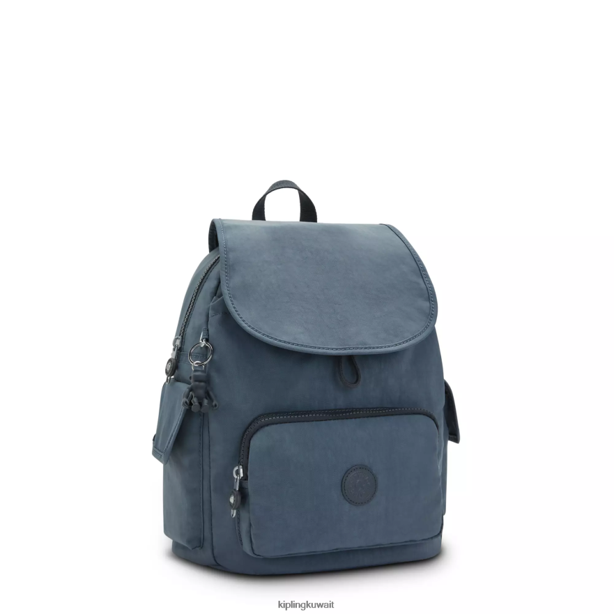 Kipling حقيبة ظهر صغيرة سيتي باك نحيف اللون الرمادي الليلي ZR2RH405 حقائب ظهر صغيرة