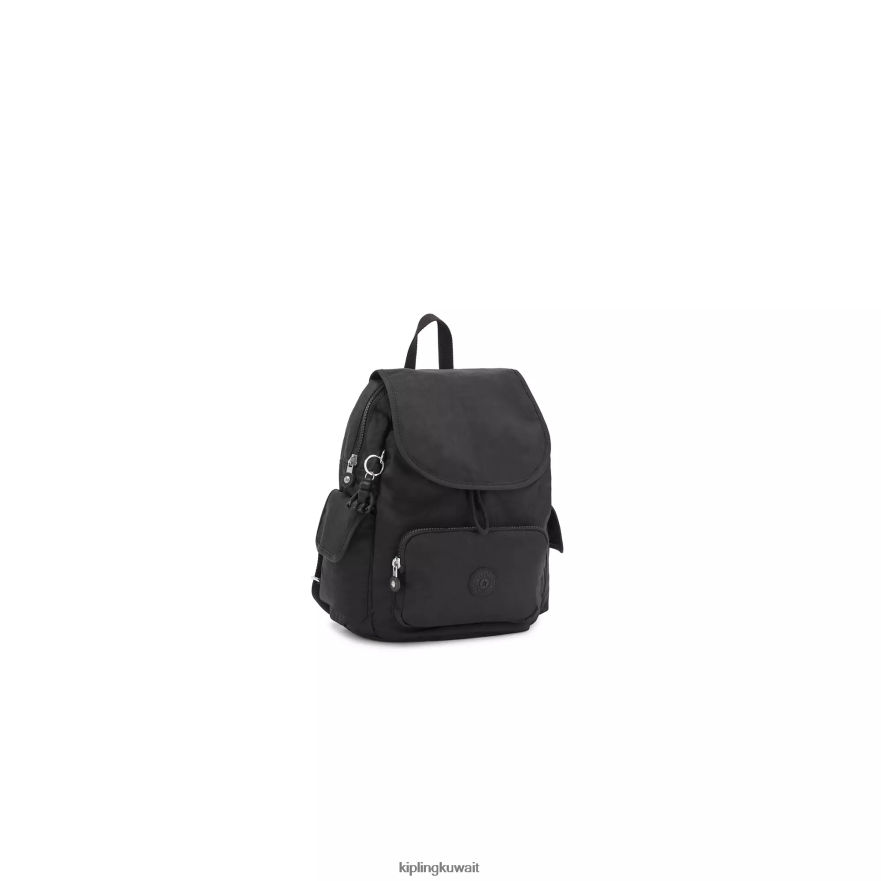 Kipling حقيبة ظهر صغيرة سيتي باك نحيف نوير أسود ZR2RH407 حقائب ظهر صغيرة