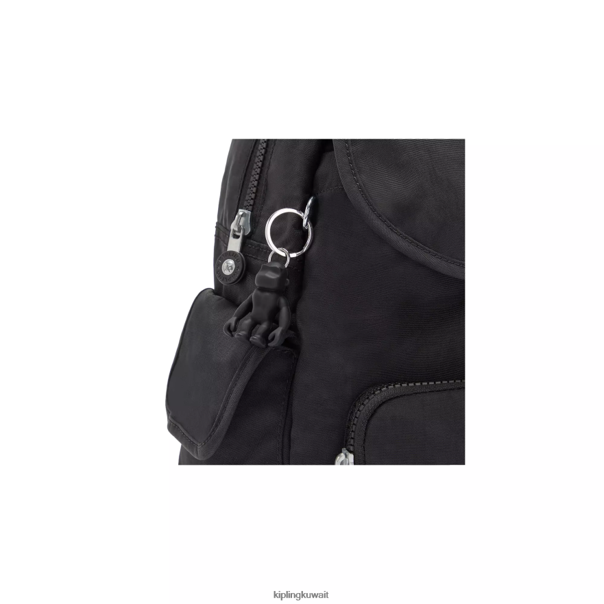 Kipling حقيبة ظهر صغيرة سيتي باك نحيف نوير أسود ZR2RH407 حقائب ظهر صغيرة