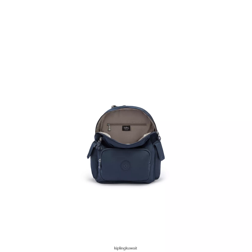 Kipling حقيبة ظهر صغيرة سيتي باك نحيف بلو بلو ZR2RH408 حقائب ظهر صغيرة