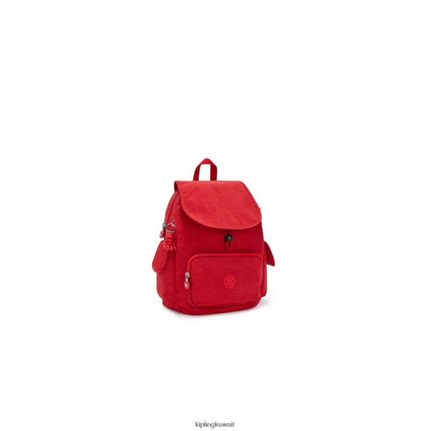 Kipling حقيبة ظهر صغيرة سيتي باك نحيف أحمر شفتين ZR2RH409 حقائب ظهر صغيرة