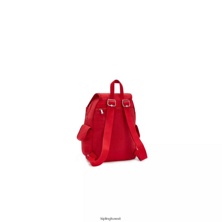 Kipling حقيبة ظهر صغيرة سيتي باك نحيف أحمر شفتين ZR2RH409 حقائب ظهر صغيرة