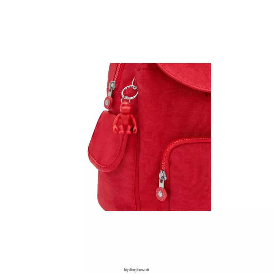 Kipling حقيبة ظهر صغيرة سيتي باك نحيف أحمر شفتين ZR2RH409 حقائب ظهر صغيرة