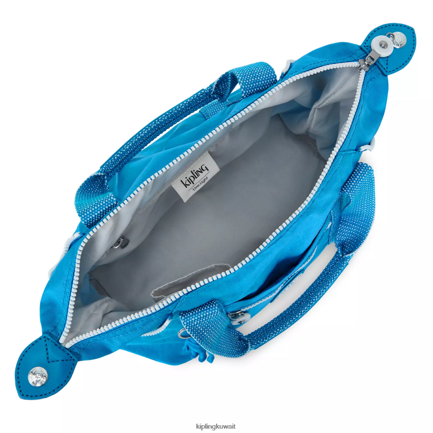 Kipling حقيبة كتف فنية صغيرة نحيف حريصة الأزرق ZR2RH40 حقائب الكتف