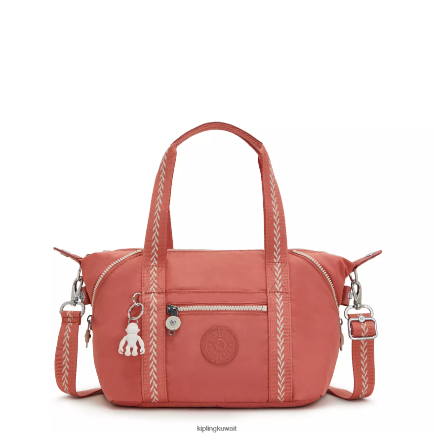 Kipling حقيبة كتف فنية صغيرة نحيف خمر الوردي ZR2RH41 حقائب الكتف
