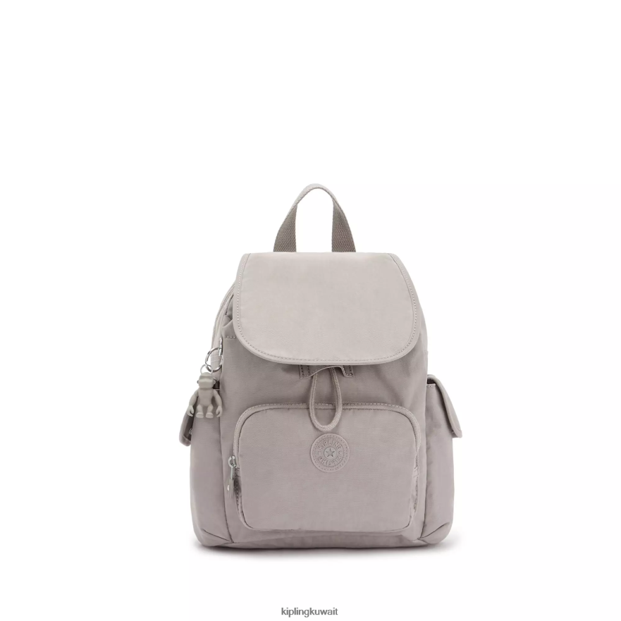 Kipling حقيبة ظهر صغيرة سيتي باك نحيف رمادي جريس ZR2RH410 أكياس صغيرة
