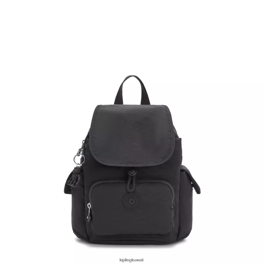 Kipling حقيبة ظهر صغيرة سيتي باك نحيف نوير أسود ZR2RH412 أكياس صغيرة