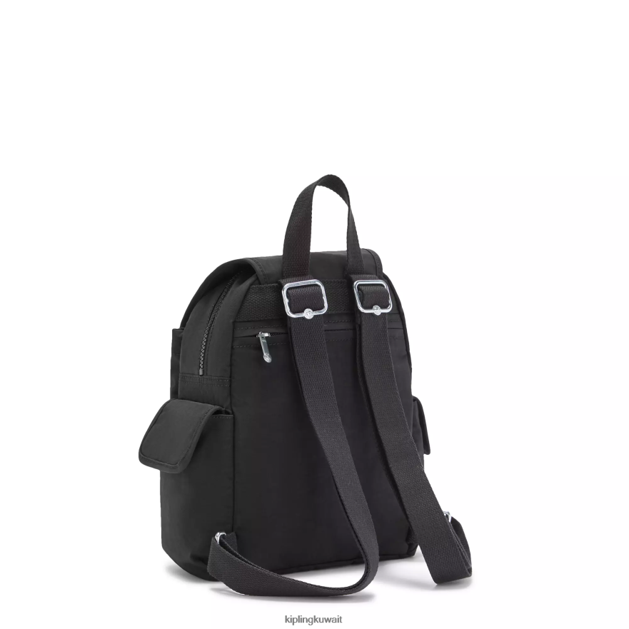Kipling حقيبة ظهر صغيرة سيتي باك نحيف نوير أسود ZR2RH412 أكياس صغيرة