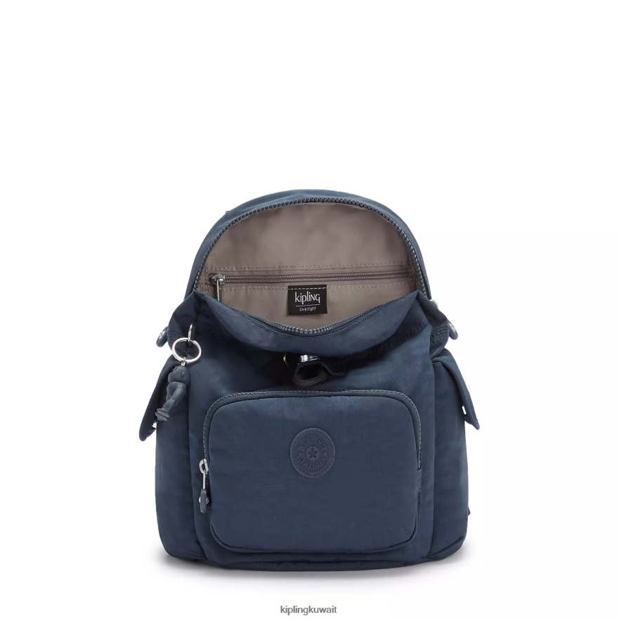 Kipling حقيبة ظهر صغيرة سيتي باك نحيف بلو بلو ZR2RH413 أكياس صغيرة