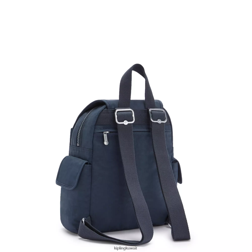 Kipling حقيبة ظهر صغيرة سيتي باك نحيف بلو بلو ZR2RH413 أكياس صغيرة