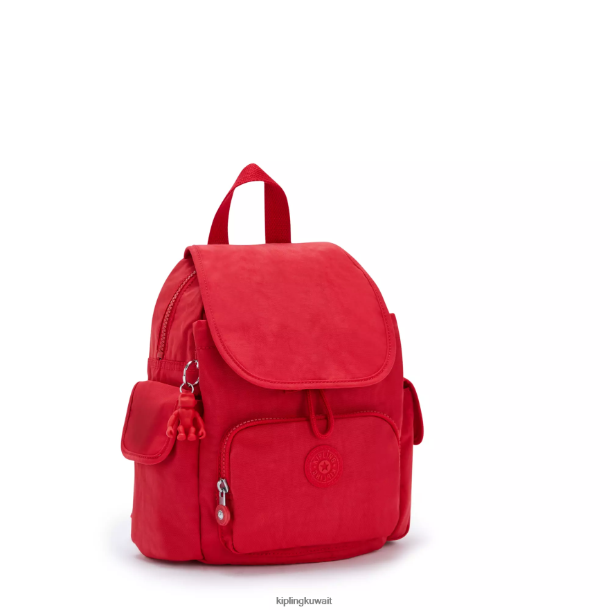 Kipling حقيبة ظهر صغيرة سيتي باك نحيف أحمر شفتين ZR2RH415 أكياس صغيرة