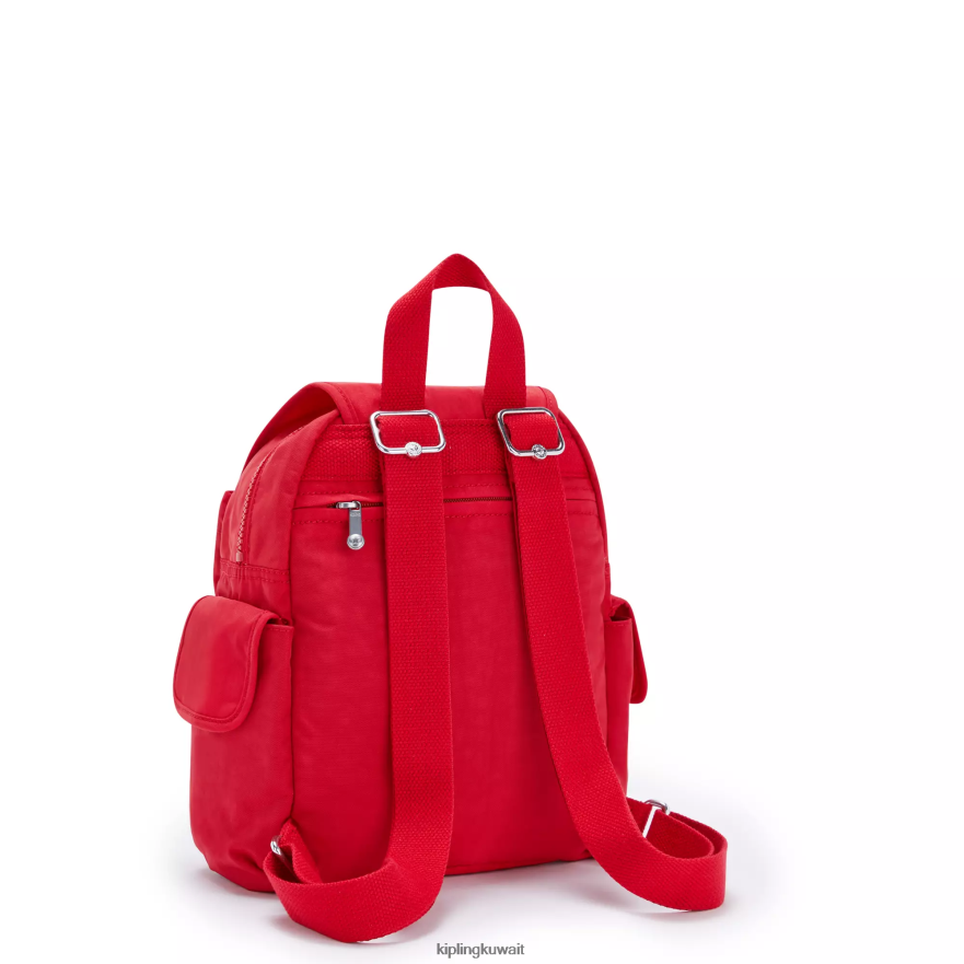 Kipling حقيبة ظهر صغيرة سيتي باك نحيف أحمر شفتين ZR2RH415 أكياس صغيرة
