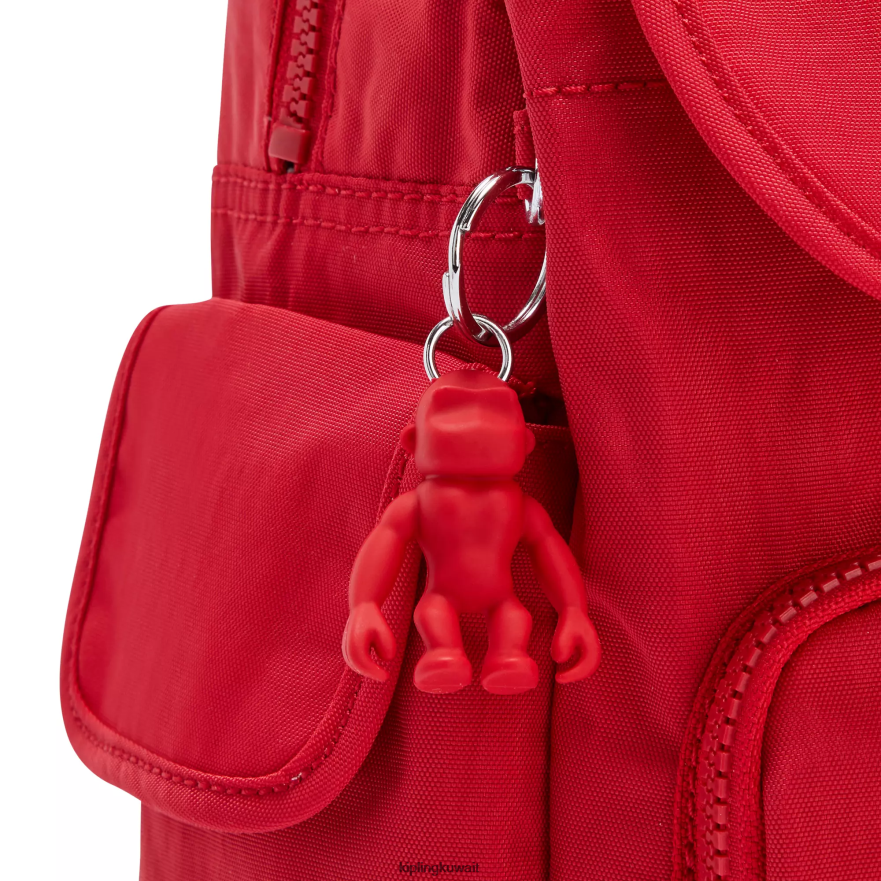 Kipling حقيبة ظهر صغيرة سيتي باك نحيف أحمر شفتين ZR2RH415 أكياس صغيرة