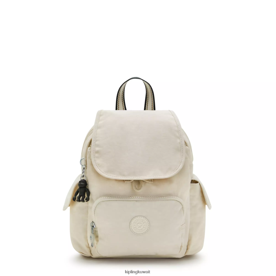 Kipling حقيبة ظهر صغيرة سيتي باك نحيف رمل خفيف ZR2RH417 أكياس صغيرة