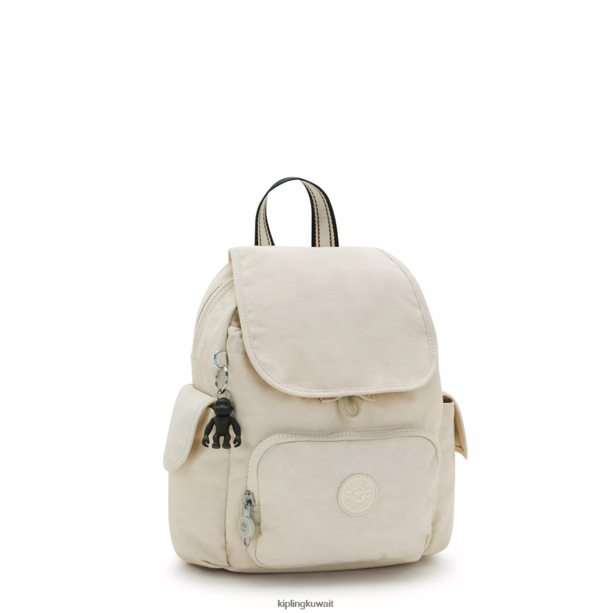 Kipling حقيبة ظهر صغيرة سيتي باك نحيف رمل خفيف ZR2RH417 أكياس صغيرة