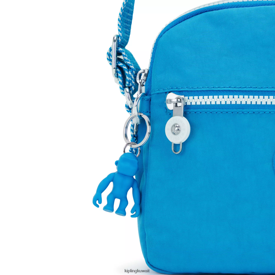 Kipling حقيبة كروس كيف نحيف حريصة الأزرق ZR2RH48 حقائب كروسبودي