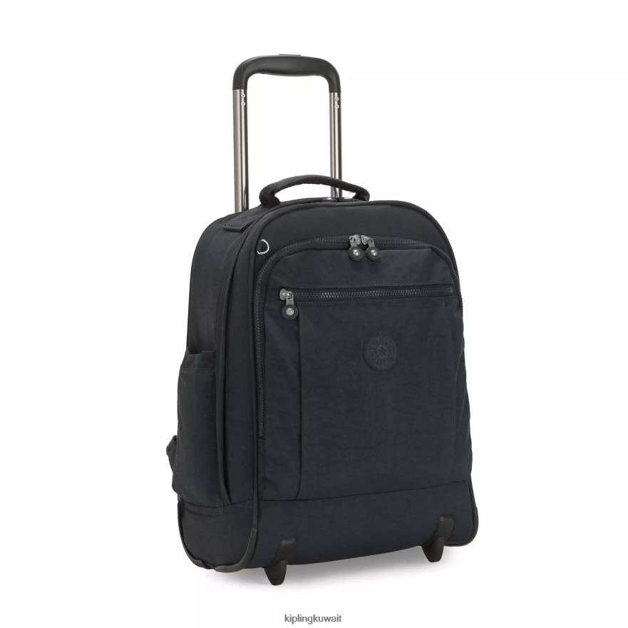 Kipling حقيبة ظهر كبيرة قابلة للطي نحيف نغمة زرقاء حقيقية ZR2RH493 حقائب ظهر متدحرجة