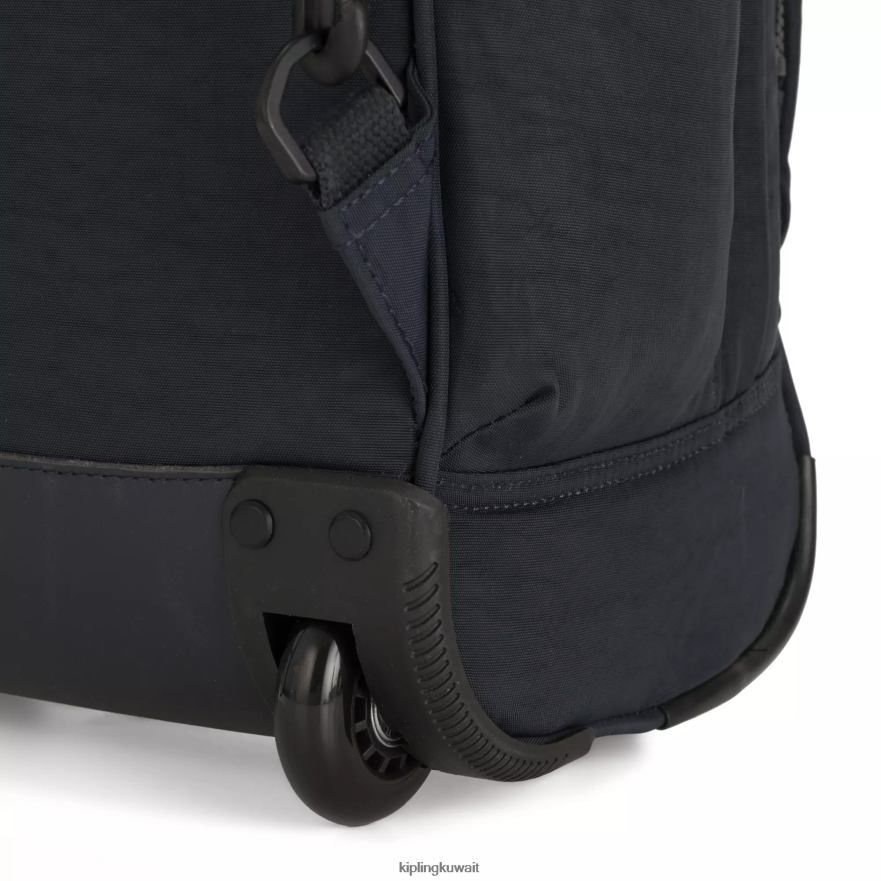 Kipling حقيبة ظهر كبيرة قابلة للطي نحيف نغمة زرقاء حقيقية ZR2RH493 حقائب ظهر متدحرجة
