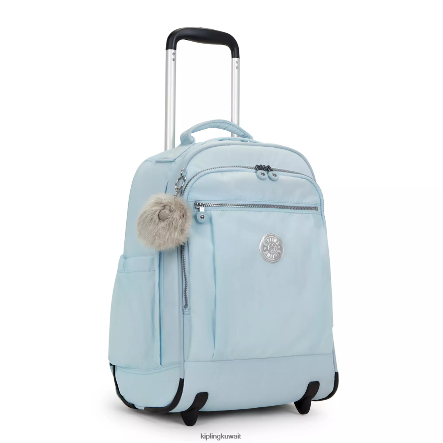 Kipling حقيبة ظهر كبيرة قابلة للطي نحيف الزفاف الأزرق ZR2RH494 حقائب ظهر متدحرجة