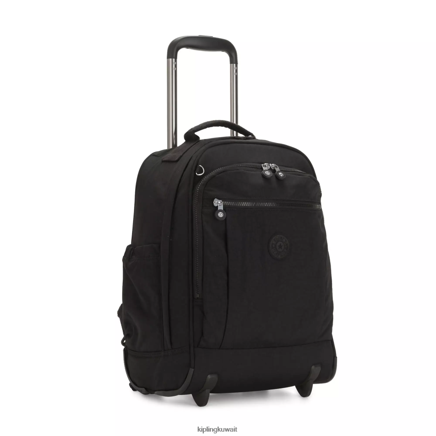 Kipling حقيبة ظهر كبيرة قابلة للطي نحيف أسود قاتم ZR2RH495 حقائب ظهر متدحرجة