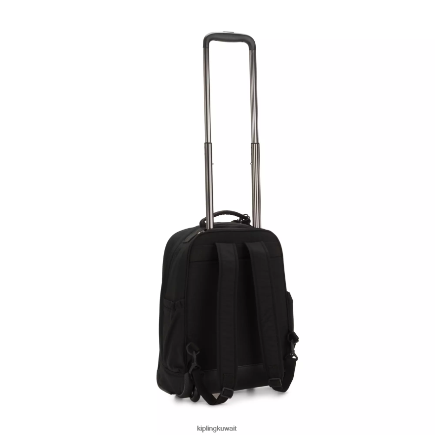 Kipling حقيبة ظهر كبيرة قابلة للطي نحيف أسود قاتم ZR2RH495 حقائب ظهر متدحرجة