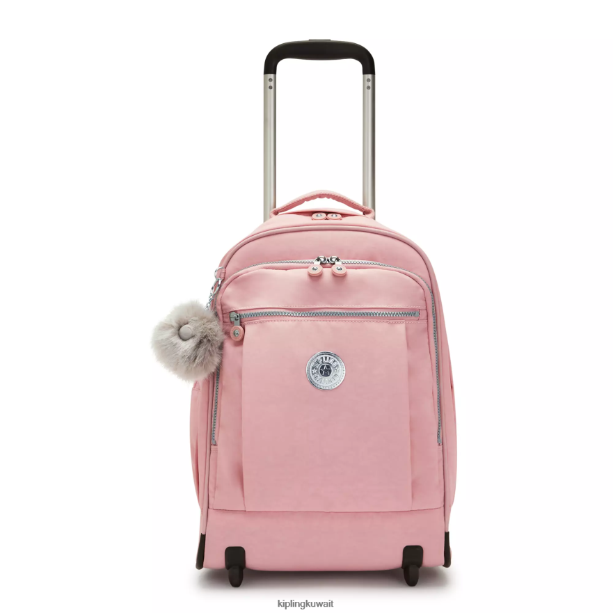 Kipling حقيبة ظهر كبيرة قابلة للطي نحيف روز الزفاف ZR2RH496 حقائب ظهر متدحرجة