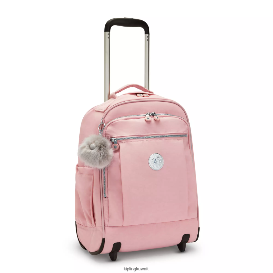 Kipling حقيبة ظهر كبيرة قابلة للطي نحيف روز الزفاف ZR2RH496 حقائب ظهر متدحرجة