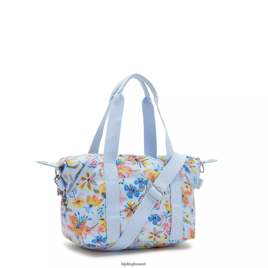 Kipling حقيبة كتف فن ميني مطبوعة نحيف الزهور البرية ZR2RH4 حقائب الكتف