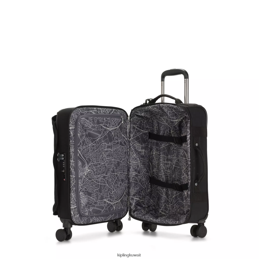 Kipling الأمتعة المتداول الصغيرة التلقائية نحيف نوير أسود ZR2RH504 الأمتعة المتداول
