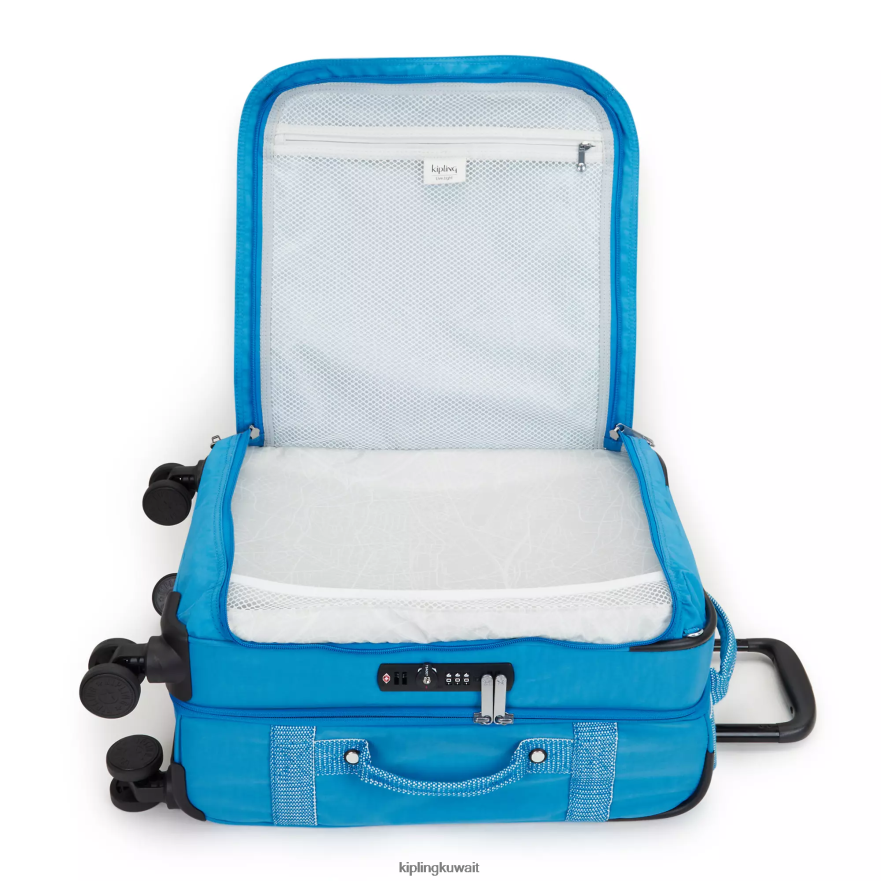 Kipling الأمتعة المتداول الصغيرة التلقائية نحيف حريصة الأزرق ZR2RH505 الأمتعة المتداول