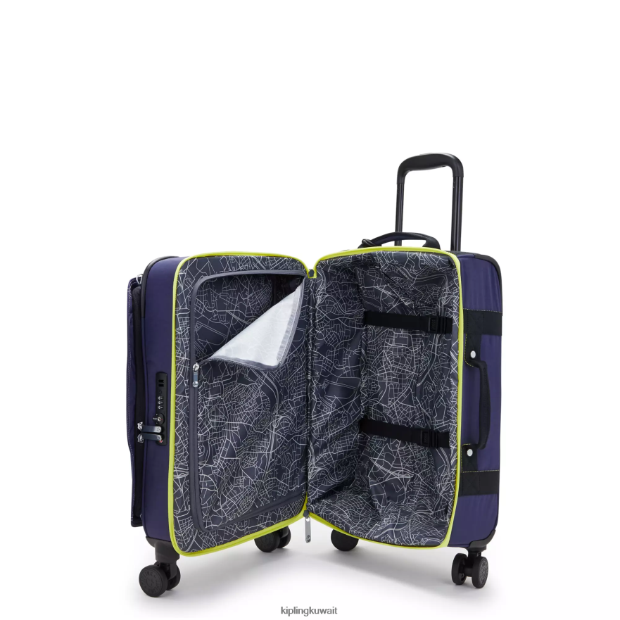 Kipling الأمتعة المتداول الصغيرة التلقائية نحيف في نهاية المطاف البحرية ZR2RH506 الأمتعة المتداول