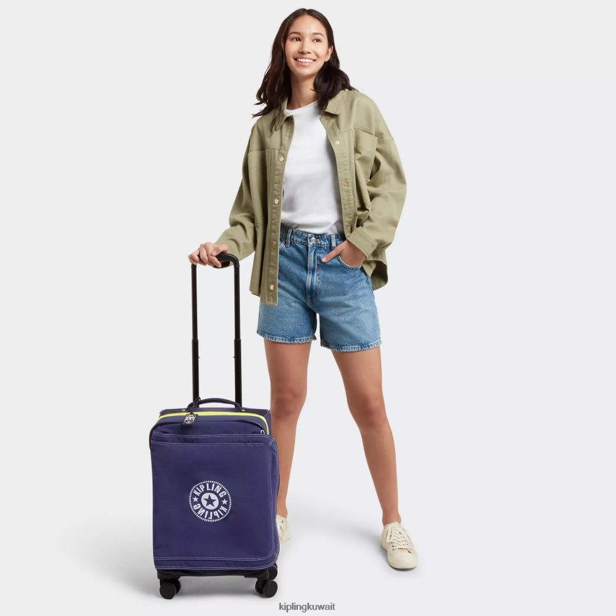 Kipling الأمتعة المتداول الصغيرة التلقائية نحيف في نهاية المطاف البحرية ZR2RH506 الأمتعة المتداول