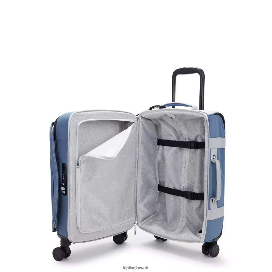Kipling الأمتعة المتداول الصغيرة التلقائية نحيف فرشاة زرقاء ج ZR2RH507 الأمتعة المتداول