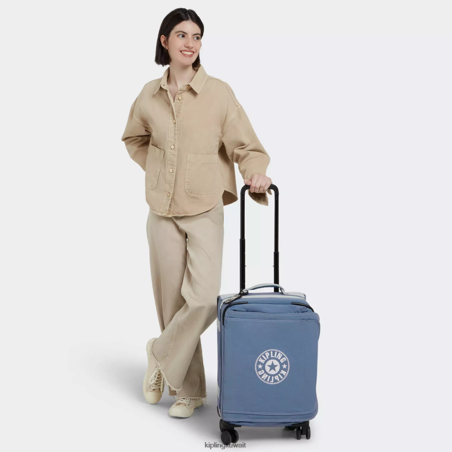 Kipling الأمتعة المتداول الصغيرة التلقائية نحيف فرشاة زرقاء ج ZR2RH507 الأمتعة المتداول