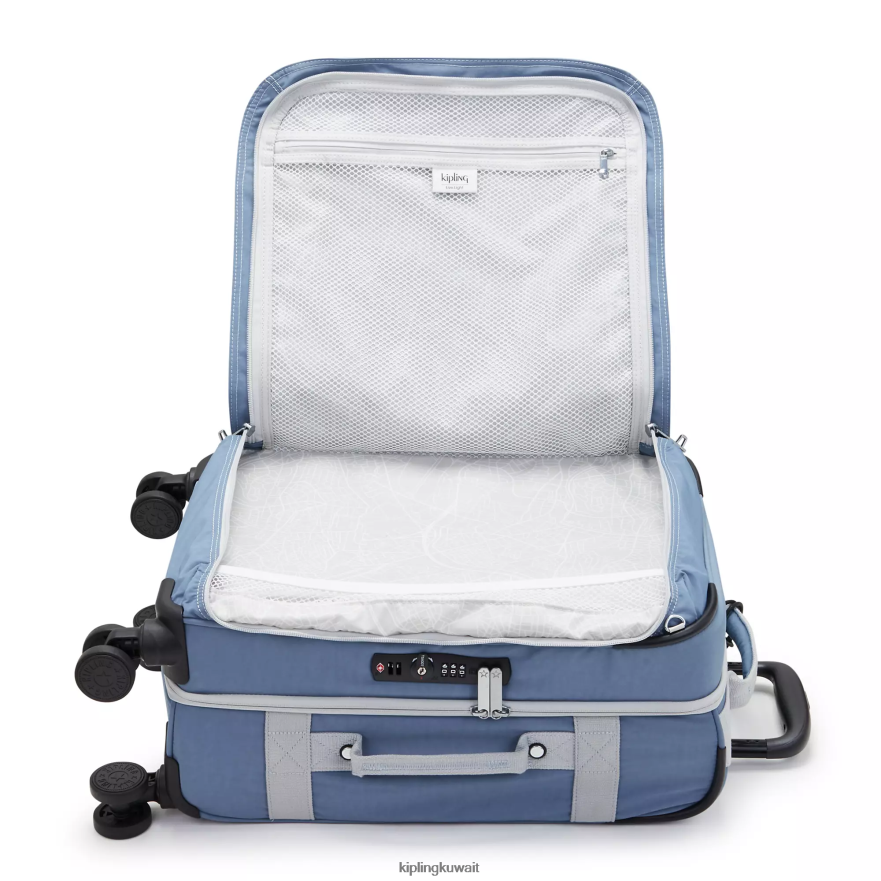 Kipling الأمتعة المتداول الصغيرة التلقائية نحيف فرشاة زرقاء ج ZR2RH507 الأمتعة المتداول