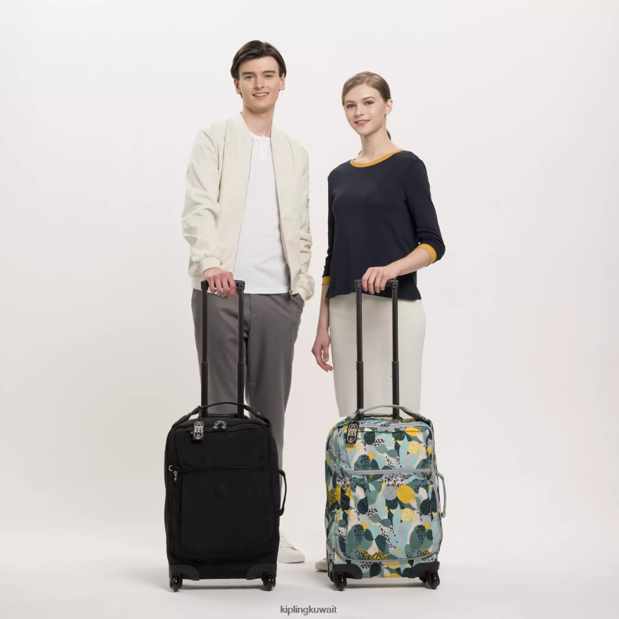 Kipling دارسي للأمتعة الصغيرة المتداول نحيف نوير أسود ZR2RH509 الأمتعة المتداول