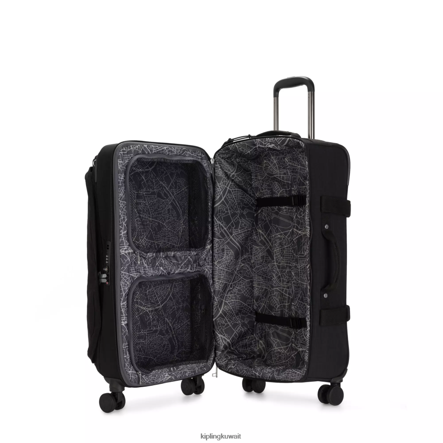 Kipling الأمتعة المتداول المتوسطة التلقائية نحيف نوير أسود ZR2RH516 الأمتعة المتداول