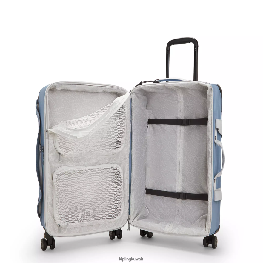 Kipling الأمتعة المتداول المتوسطة التلقائية نحيف فرشاة زرقاء ج ZR2RH517 الأمتعة المتداول