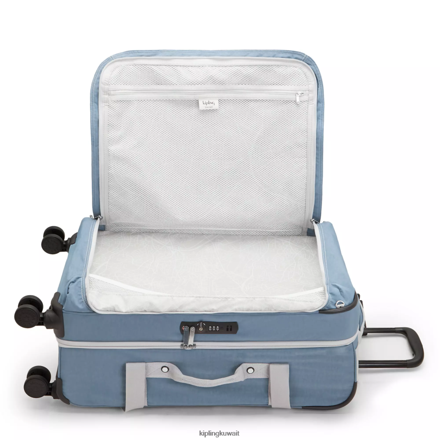 Kipling الأمتعة المتداول المتوسطة التلقائية نحيف فرشاة زرقاء ج ZR2RH517 الأمتعة المتداول