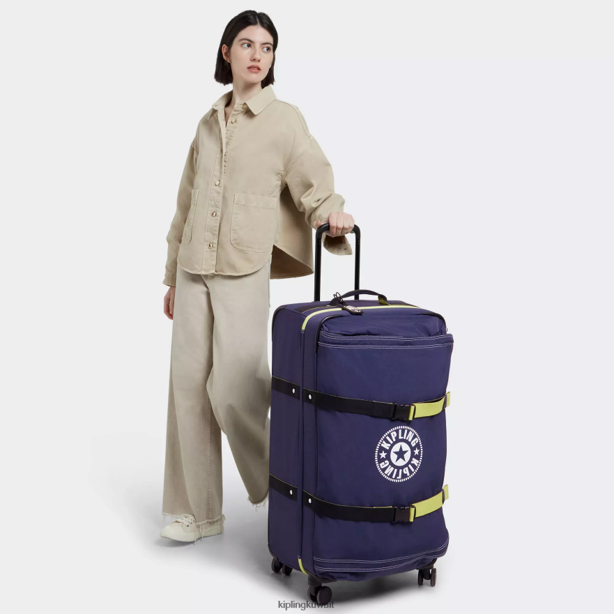 Kipling الأمتعة المتداول الكبيرة التلقائية نحيف في نهاية المطاف البحرية ZR2RH520 الأمتعة المتداول