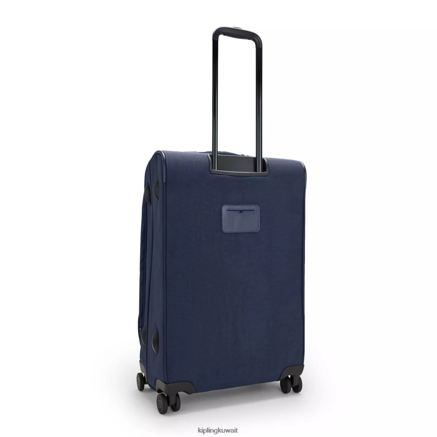 Kipling حقيبة يوري سبين متوسطة الحجم بأربع عجلات نحيف بلو بلو ZR2RH522 الأمتعة المتداول